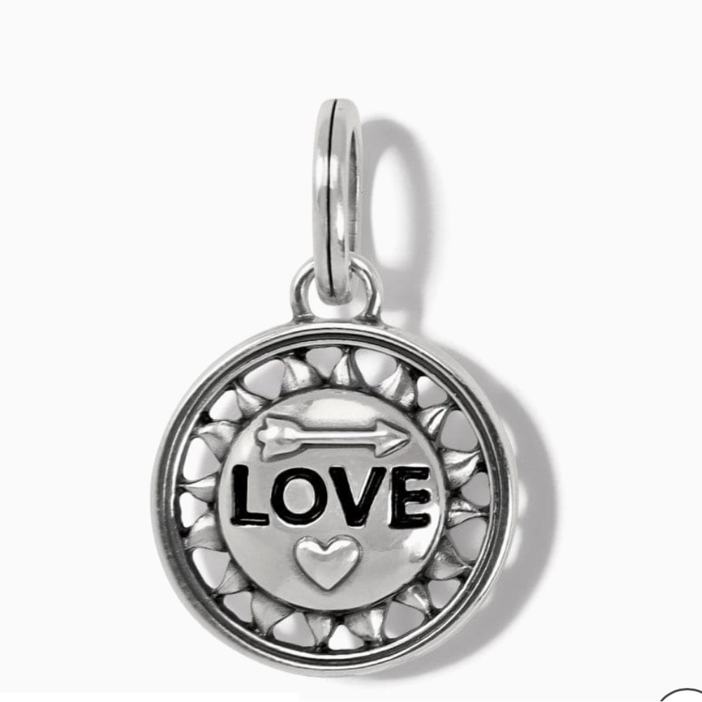 Brighton Silver Love Pendant